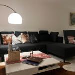 Sofa mit Chaiselongue und 2 Sessel