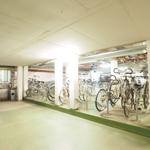 Fahrradstellplatz in der Tiefgarage