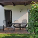 Blick auf die Terrasse