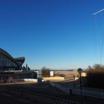 Blick Richtung Teepott und Düne