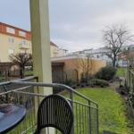 Blick vom Balkon
