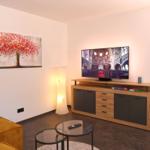 Living room with smart TV for your comfort