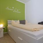 abgeteilter Schlafraum ...