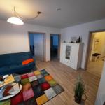 Wohnbereich mit Schlafsofa