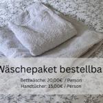Wäschepaket bestellbar