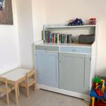 Im Zweibettzimmer gibt es eine kleine Spielecke zum Entdecken