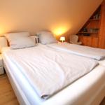 gemütliches Doppelbett