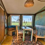 Nordstrandbar - gehört zu beiden Wohnungen, ist nicht beheizt - von hier aus blickt man auf die nordfriesische Weite.