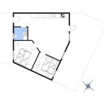 Zweizimmer-Wohnung mit Küche und Bad