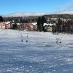 Der neue Rodellift, bei guter Schneelage und insbesondere am Wochenende im Betrieb.