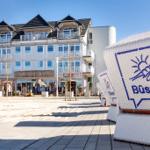 Ferienhaus in Büsum mit Balkon und Strandkorb