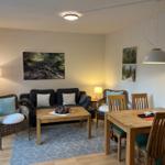 Wohn-/Schlafbereich mit offener Küche