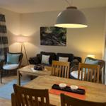 Wohn-/Schlafbereich mit offener Küche