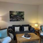 Wohn-/Schlafbereich mit offener Küche