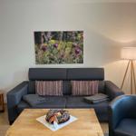 Wohn-/Schlafbereich mit offener Küche