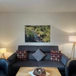 Wohn-/Schlafzimmer mit offener Küche