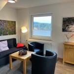 Wohn-/Schlafbereich mit offener Küche