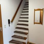 Treppe zum Schlafzimmer