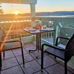 Balkon -  Sonnenuntergang