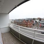 Blick vom Balkon