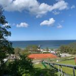 Von der Waldpromenade Blick auf den Nordstrand
