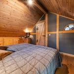 ein weiteres Foto vom Schlafzimmer im Obergeschoss