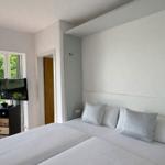 Schrankbett ausgeklappt...