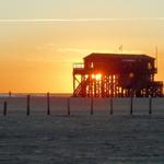 Sonnenuntergang am Strand...