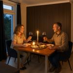 Harmonisch beim Abendessen