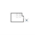 Two bedrooms and one bathroom in the apartment. Northeast orientation.