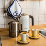 liebevolle Einrichtung auch in der Küchenzeile