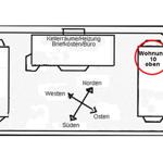 Lage der Wohnung in der Anlage Reethaus Boddenblick