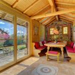 A place to sit together, laugh and enjoy.