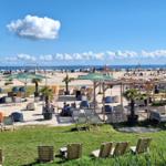 Blick auf die Strandbar in Schillig
