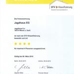 Ferienwohnung Jagdhaus EG mit 4-Sterne-Bewertung für bis zu 4 Personen.