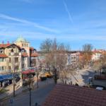 Blick von der Wohnung zur Strandstraße