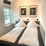 Doppelbett im Schlafzimmer