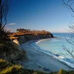 Blick vom Hochufer nahe Feriendorf