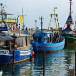 Der Stadthafen in Sassnitz