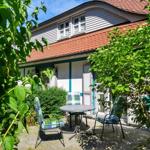 Die eigene Terrasse (Foto von ähnlicher Nachbarwohnung)