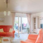 Wohnbereich mit Kaminofen...