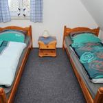 Schlafzimmer mit Einzelbetten...