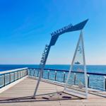 Seebrücke Haffkrug mit Blick auf das Meer