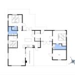 Zweizimmerwohnung mit Küche, Bad und überdachter Terrasse
