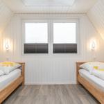 Das zweite Schlafzimmer gleich gegenüber ......