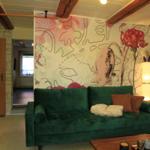 Wohnzimmer mit Blick Richtung Küche