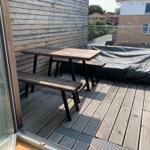 Tolle Sonnenterrasse, die von beiden oberen Schlafzimmern betreten werden kann...