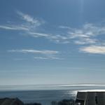 Von der Wohnung aus - toller Meerblick und Fernsicht über de Dächern von Göhren