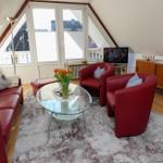 Wohnzimmer mit Flachbildschirm