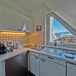 Die offene Küche Richtung Ost mit Morgensonne